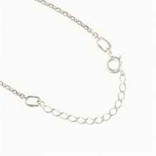 Silver bracelet with moldavite DR26-001