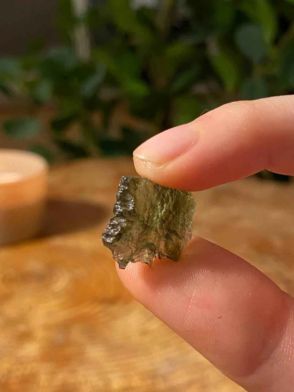 Moldavite - Nesmen - N7 -1,62g - Collezione privata