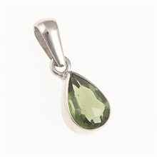 Ciondolo Argento con codice moldavite 4742