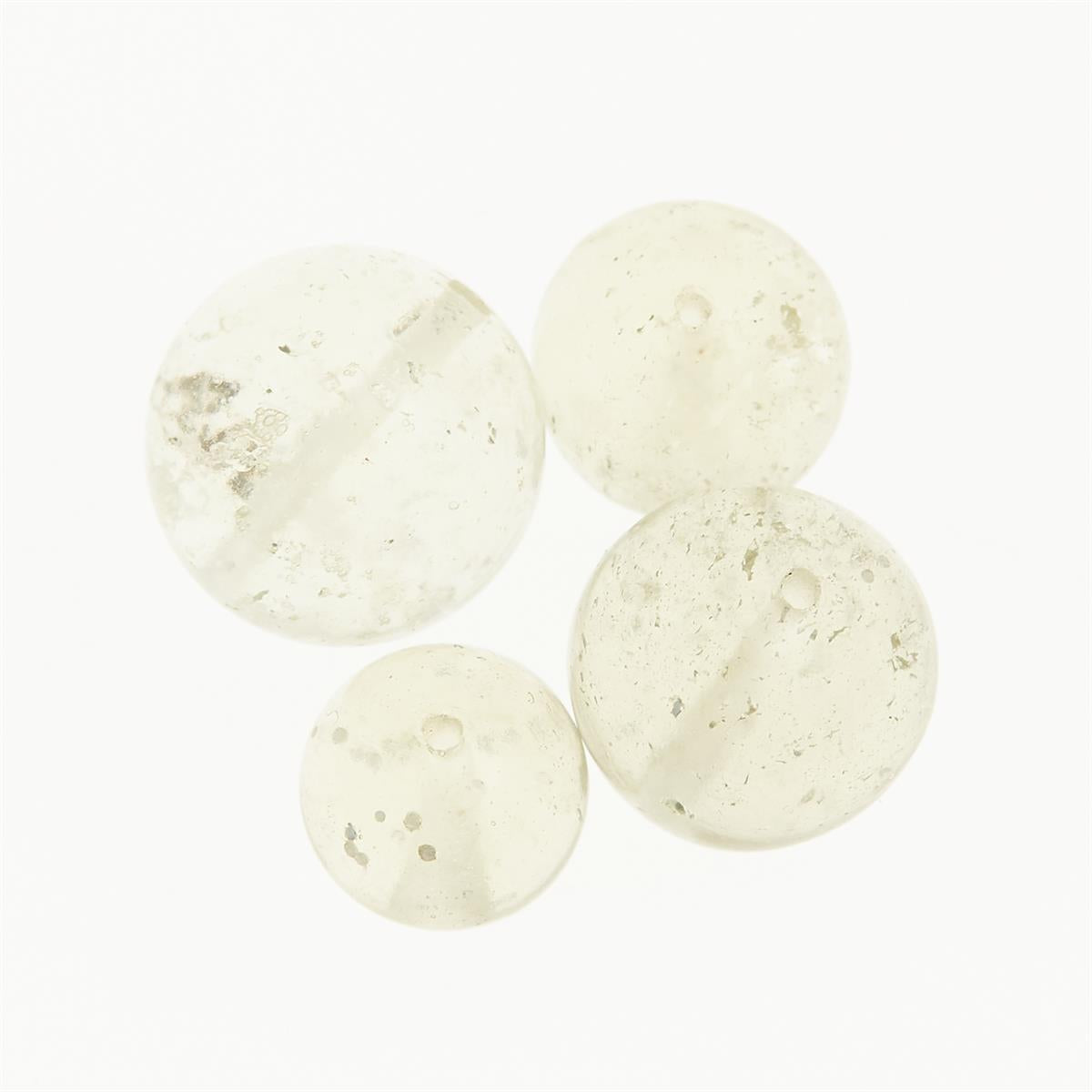 Libyan glass cut bead 11 mm