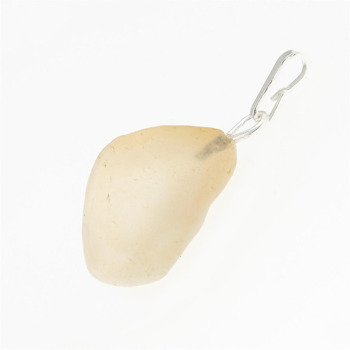 Silver pendant with Libyan glass 049