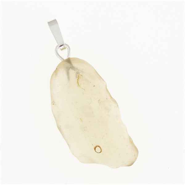 Silver pendant with Libyan glass 054