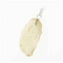 Silver pendant with Libyan glass 054