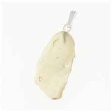 Silver pendant with Libyan glass 054