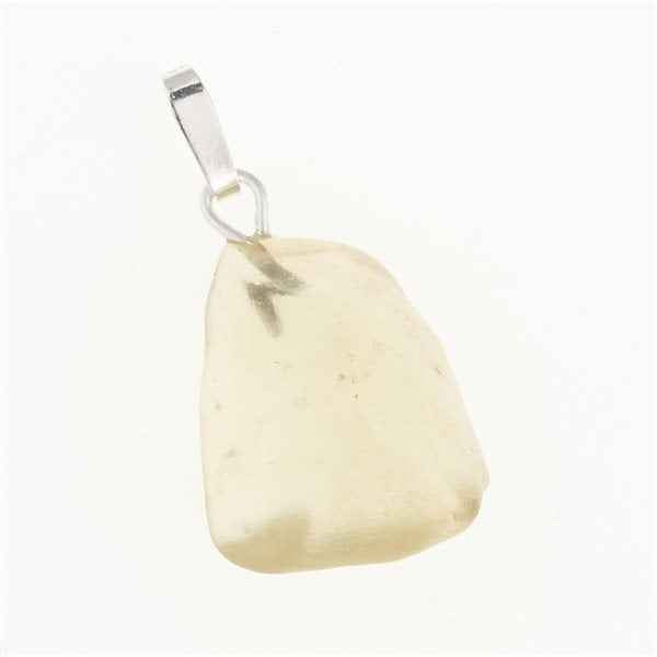Silver pendant with Libyan glass 055