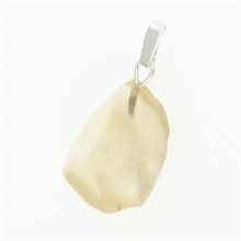 Silver pendant with Libyan glass 055