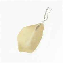 Silver pendant with Libyan glass 055