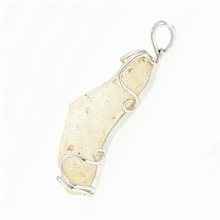 Pendant with Libyan glass 25-010