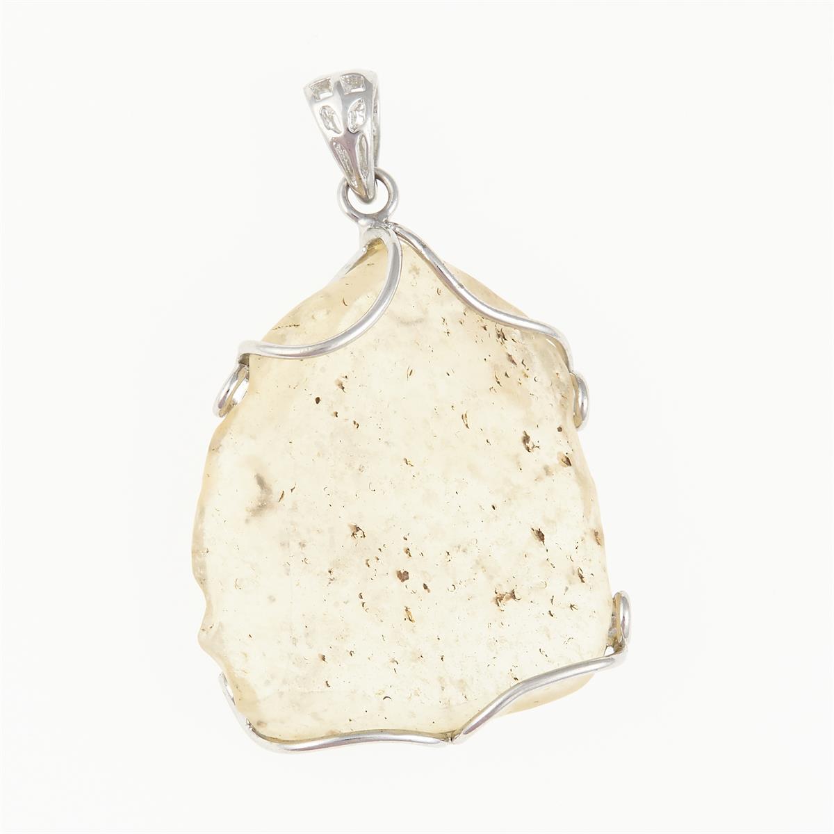 Pendant with Libyan glass 25-18