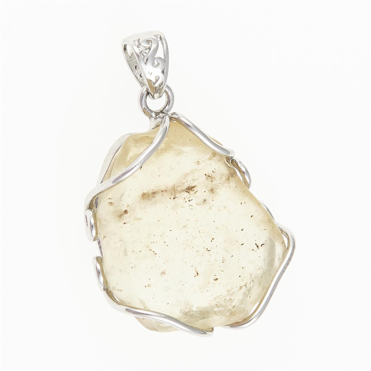 Pendant with Libyan glass 25-62