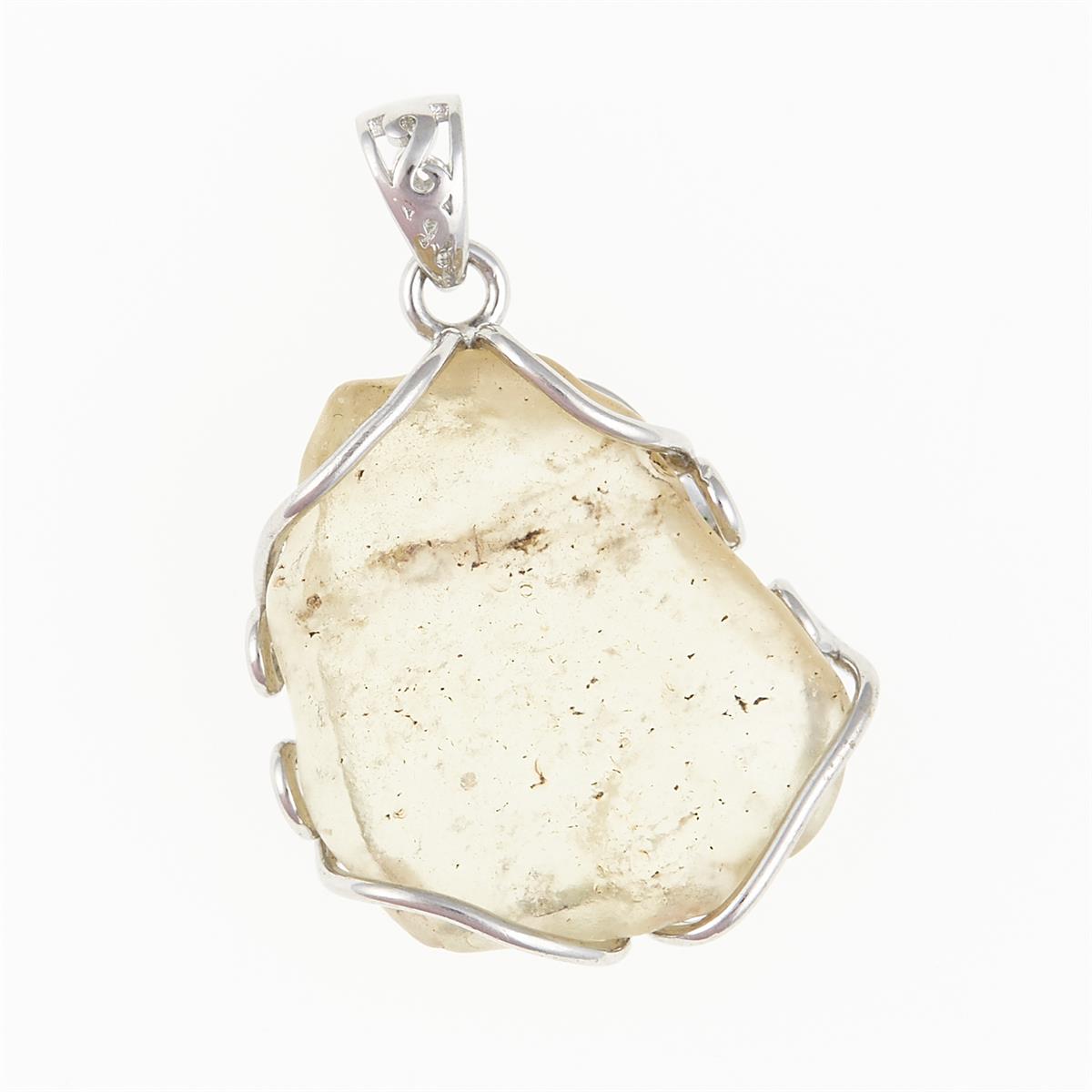 Pendant with Libyan glass 25-62