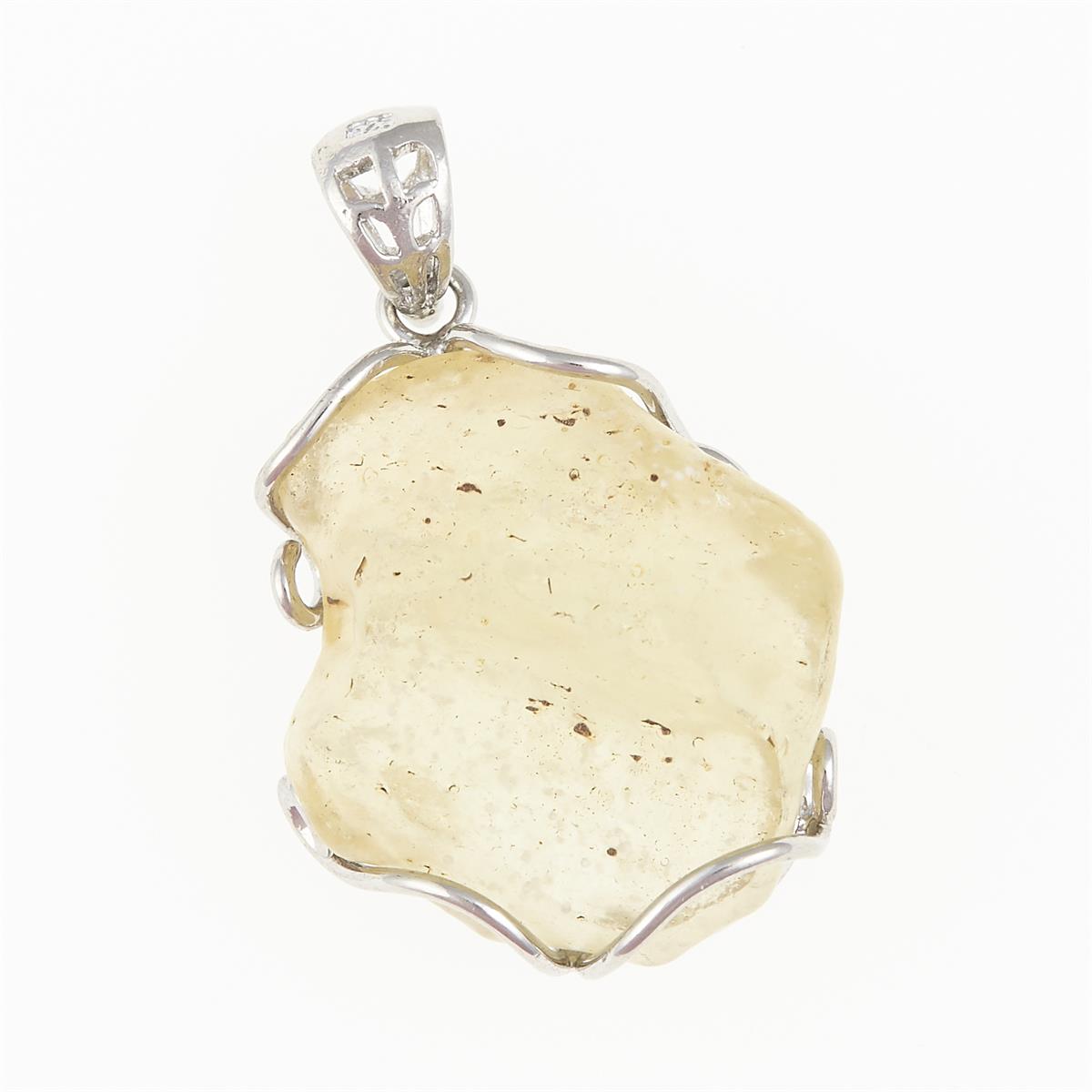 Pendant with Libyan glass 25-71