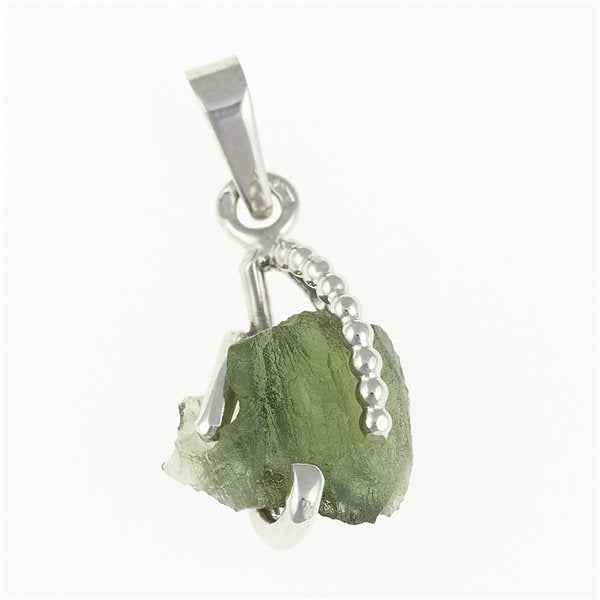 Ciondolo Argento con codice moldavite 25-015