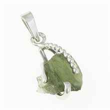 Ciondolo Argento con codice moldavite 25-015