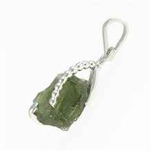 Ciondolo Argento con codice moldavite 25-015