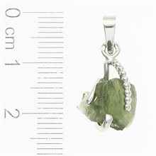 Ciondolo Argento con codice moldavite 25-015