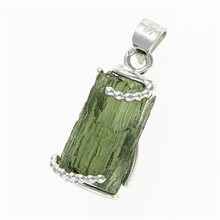 Ciondolo Argento con codice moldavite 25-017