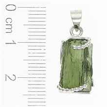 Ciondolo Argento con codice moldavite 25-017