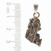 Pendant with meteorite 058