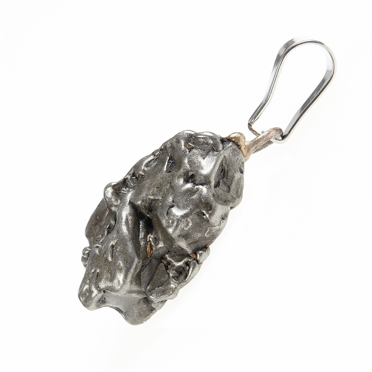 Pendant with meteorite 079