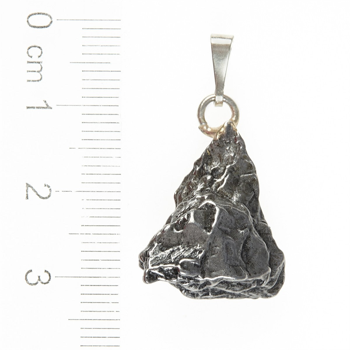 Pendant with meteorite 101