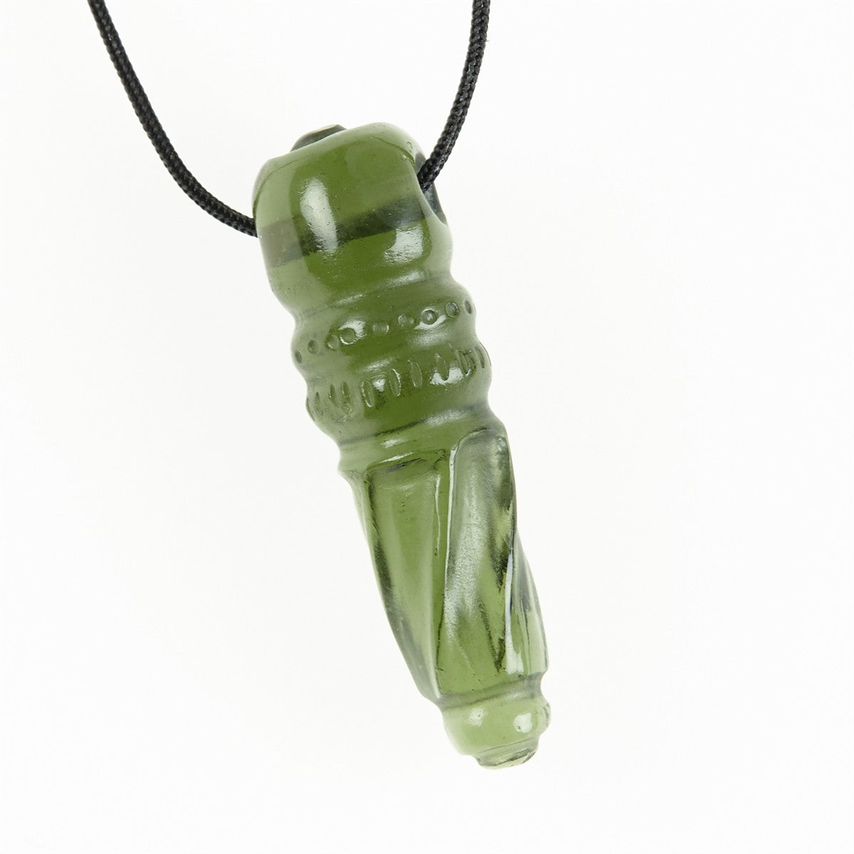 Moldavite pendulum 26-002
