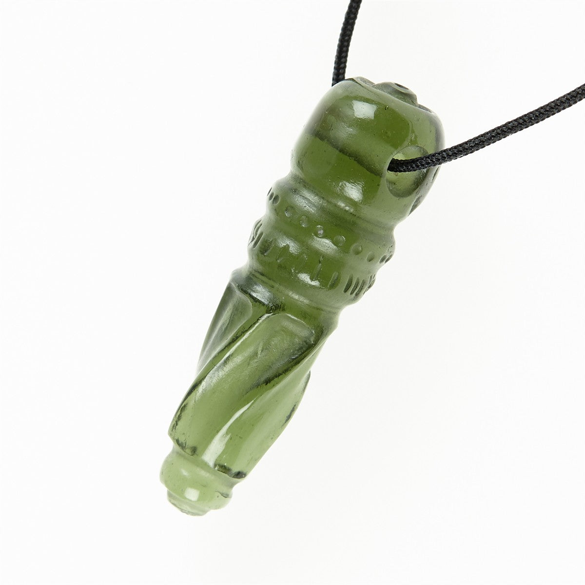 Moldavite pendulum 26-002