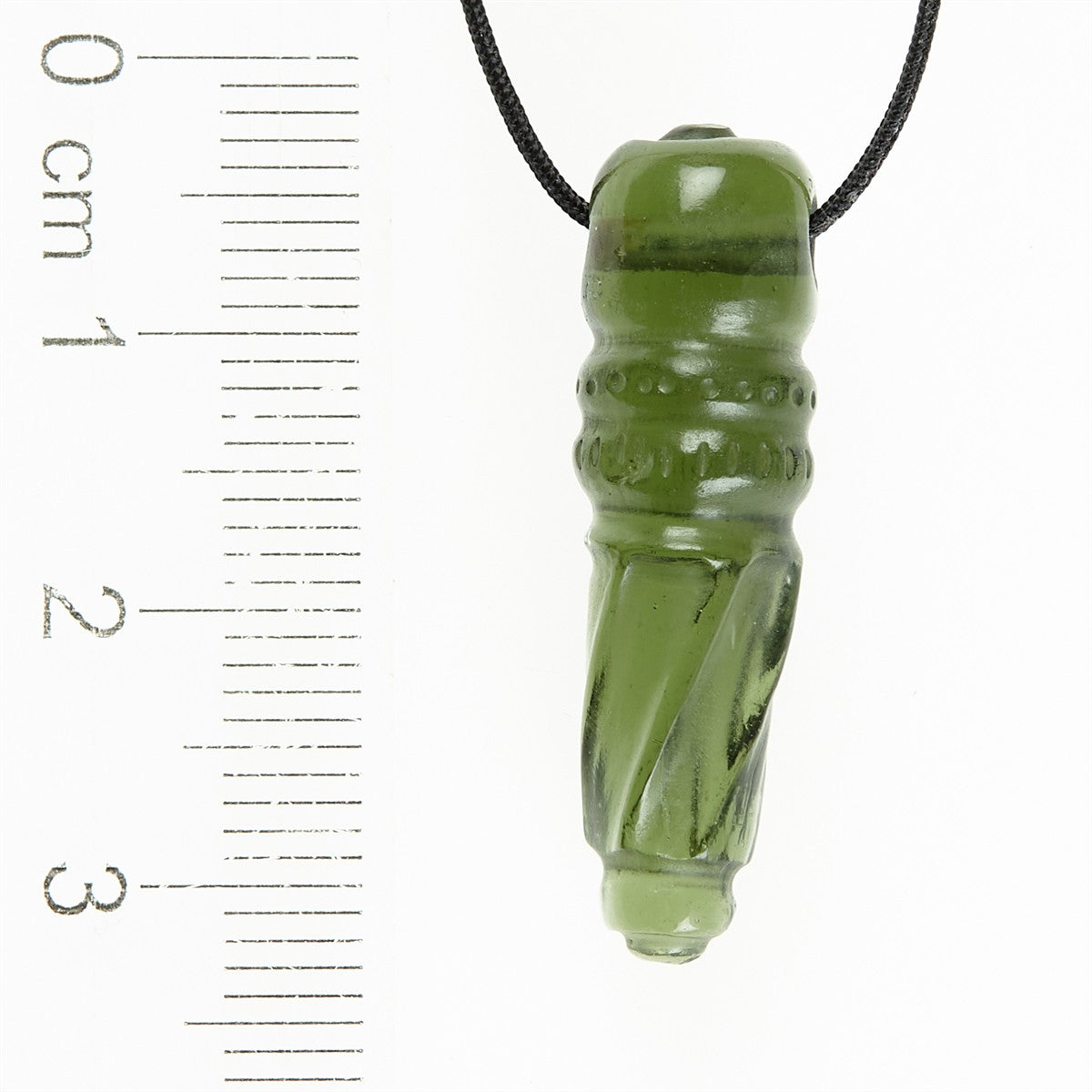 Moldavite pendulum 26-002