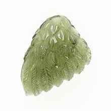Moldavite in the shape of a wing - glyptic MF26-031