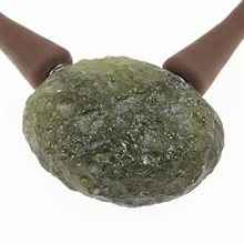 Collana con moldavite 10555