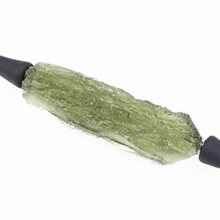 Necklace with moldavite 10628