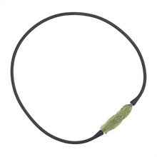 Necklace with moldavite 10628