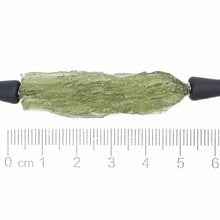 Necklace with moldavite 10628