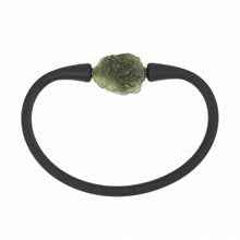 Bracelet with moldavite 11252