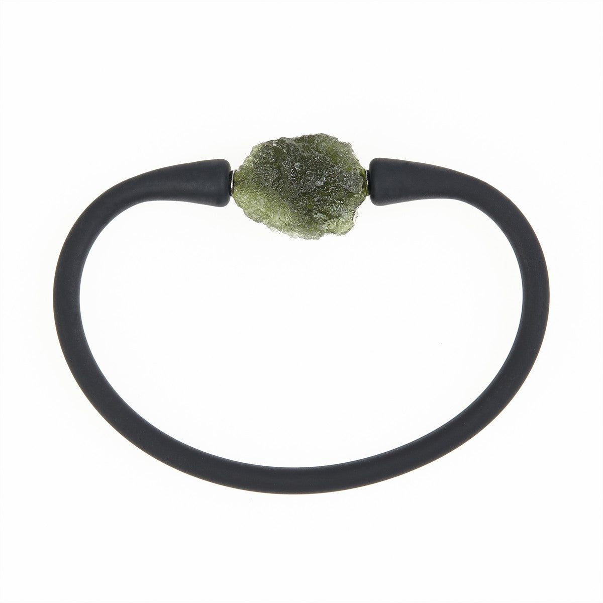 Bracelet with moldavite 11252