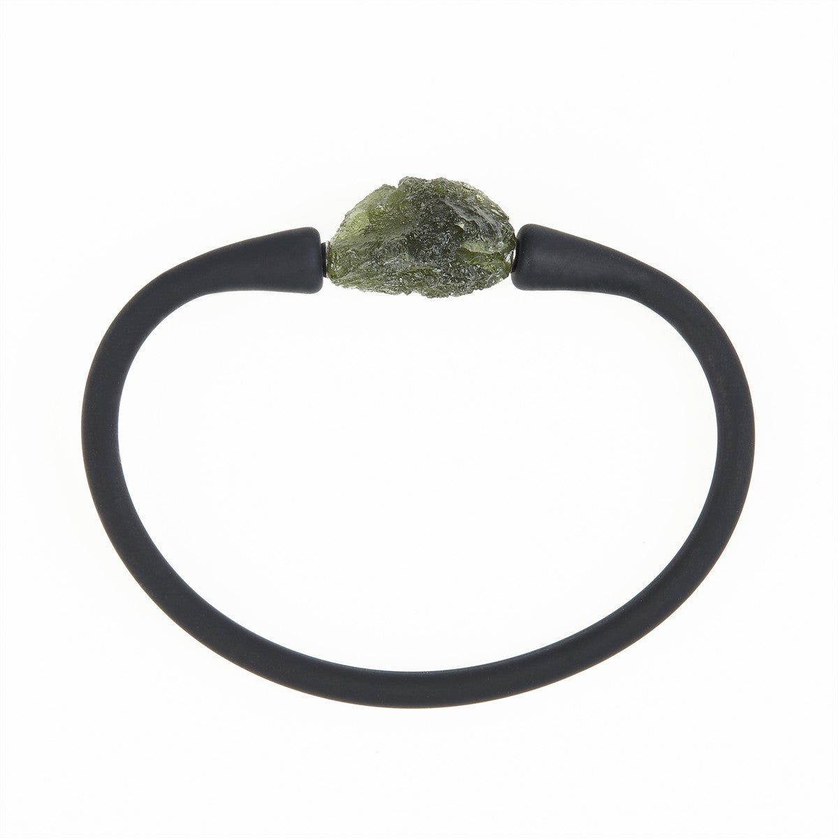Bracelet with moldavite 11252