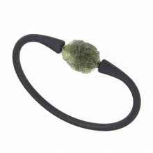 Bracelet with moldavite 11252