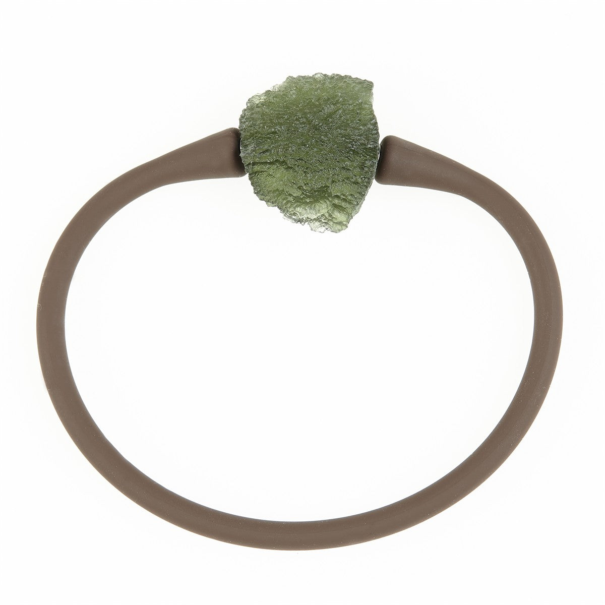 Bracelet with moldavite 11316