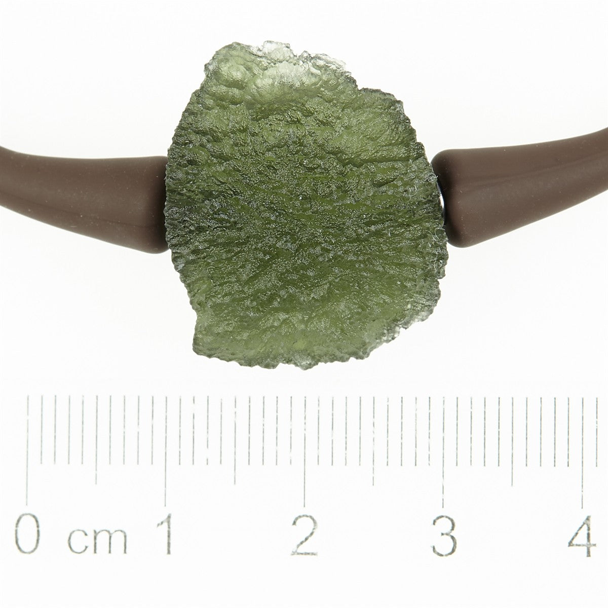 Bracelet with moldavite 11316
