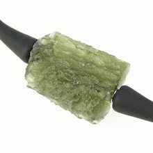 Collana con moldavite 11317