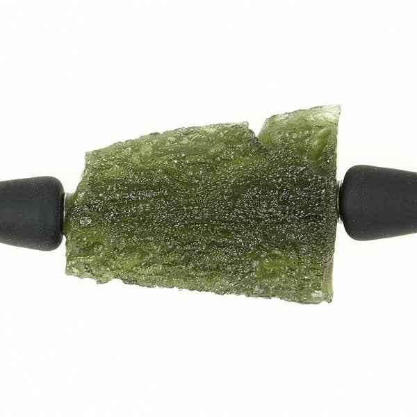 Necklace with moldavite 11335