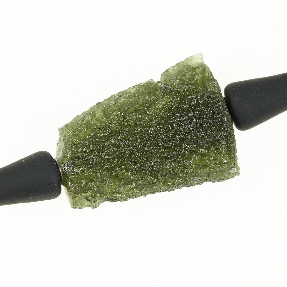 Necklace with moldavite 11335