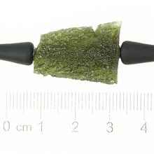 Necklace with moldavite 11335