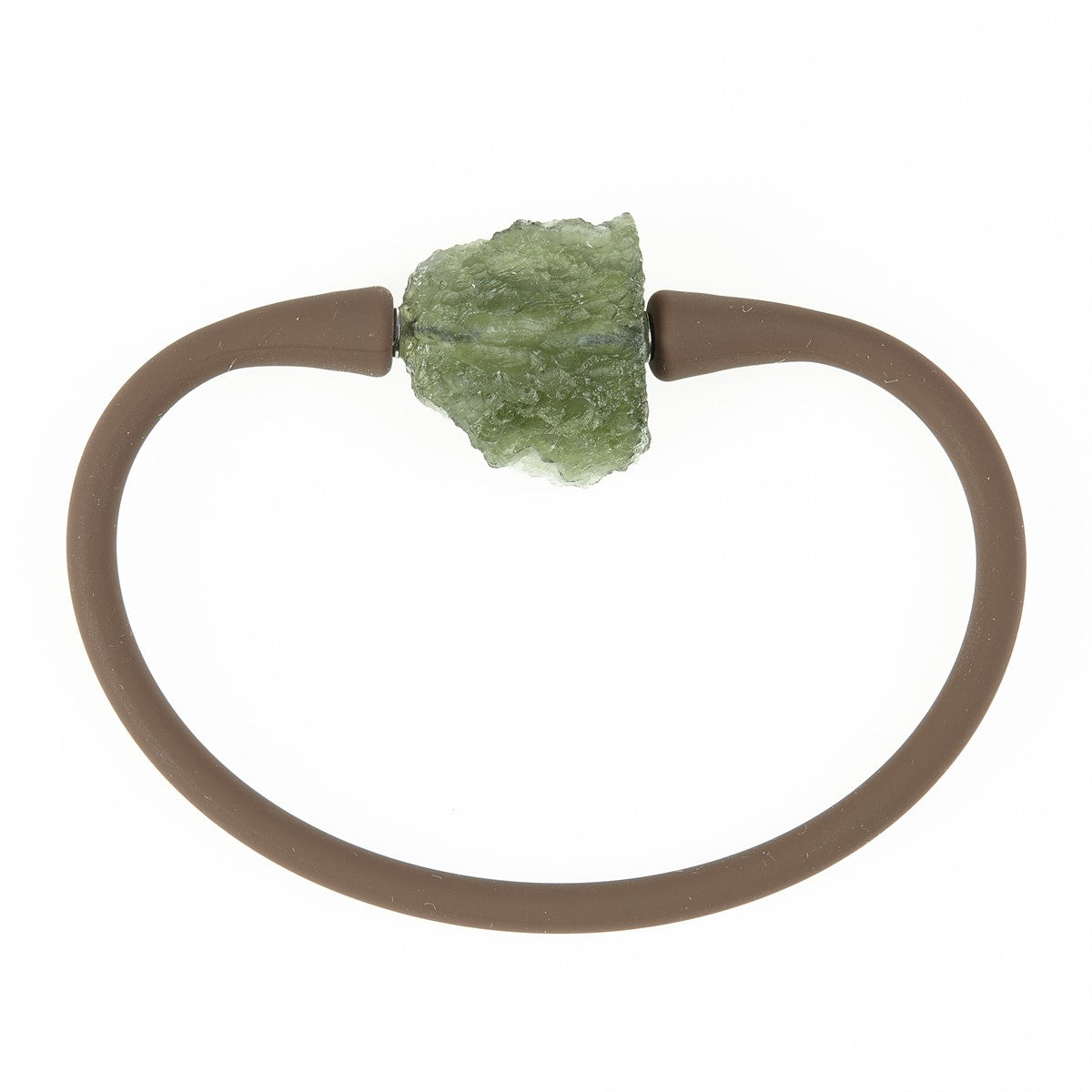 Bracelet with moldavite 11341
