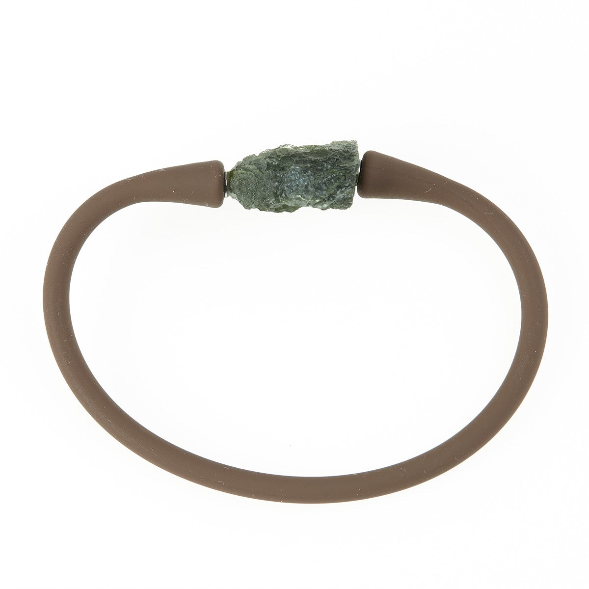 Bracelet with moldavite 11341