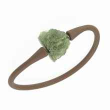 Bracciale con moldavite 11341