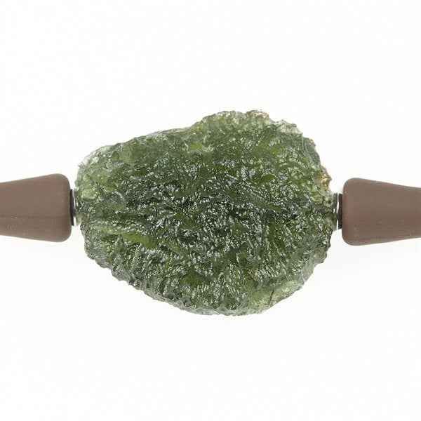 Collana con moldavite 11344