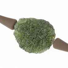 Collana con moldavite 11344