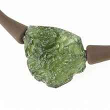 Necklace with moldavite 11350