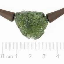 Necklace with moldavite 11350